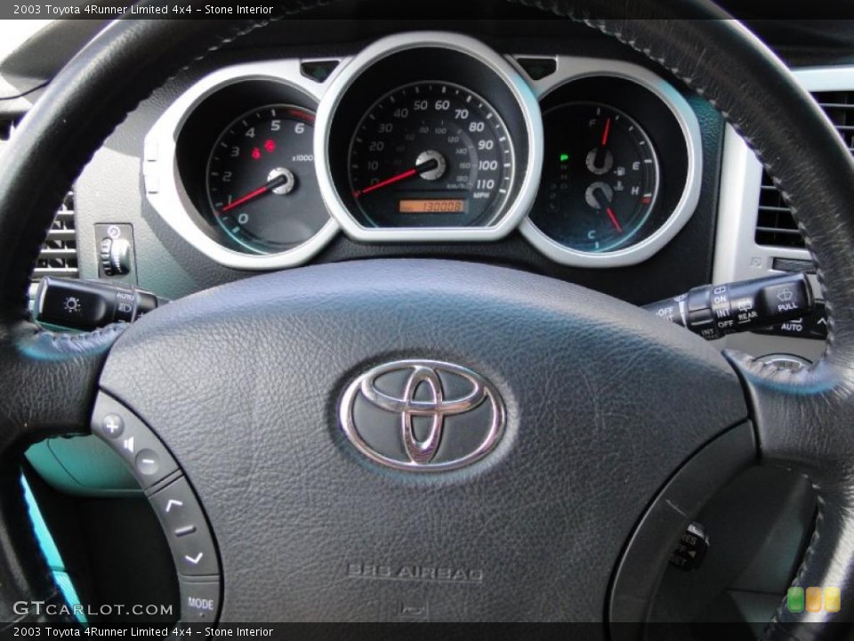 Stone Interior Steering Wheel for the 2003 Toyota 4Runner Limited 4x4 #47846963
