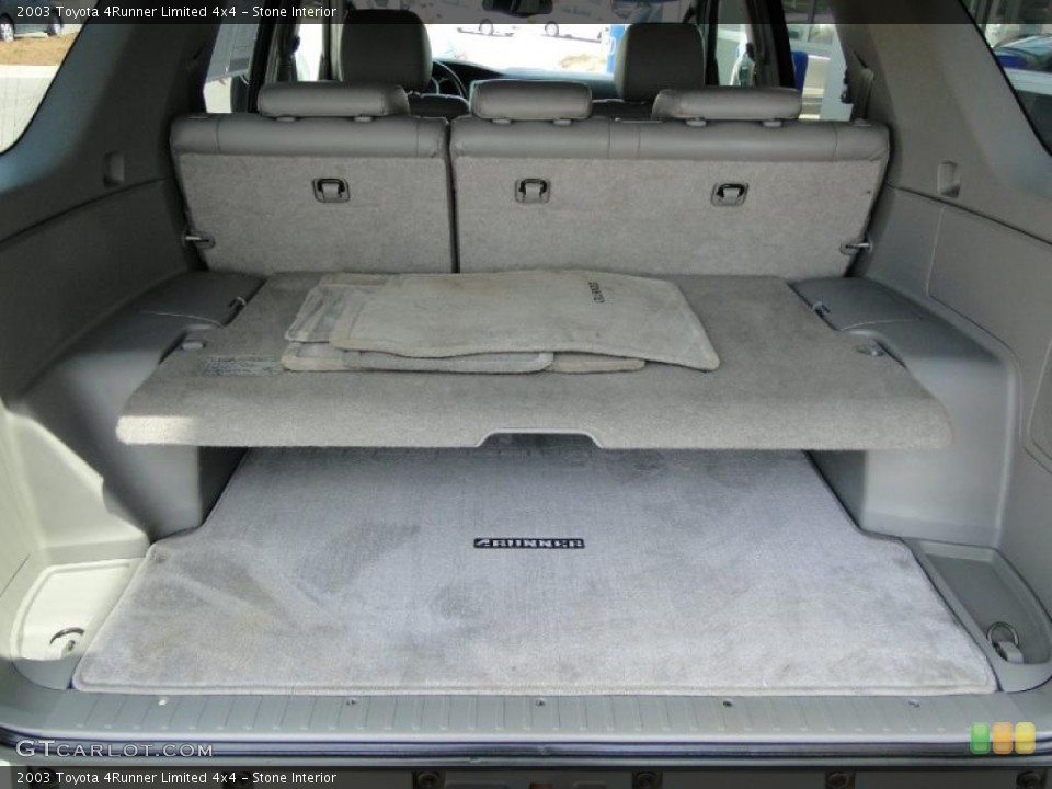Stone Interior Trunk for the 2003 Toyota 4Runner Limited 4x4 #47847209