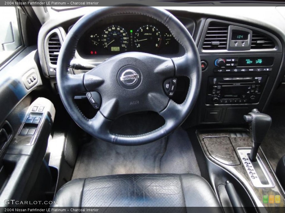Charcoal Interior Dashboard for the 2004 Nissan Pathfinder LE Platinum #47849849