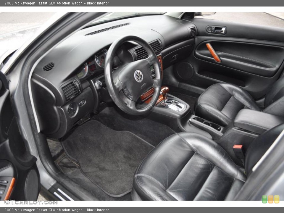 Black Interior Photo for the 2003 Volkswagen Passat GLX 4Motion Wagon #47850305