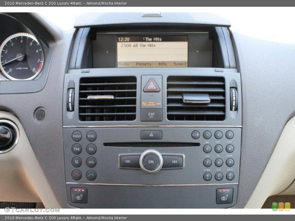 Almond/Mocha Interior Controls for the 2010 Mercedes-Benz C 300 Luxury 4Matic #47852057