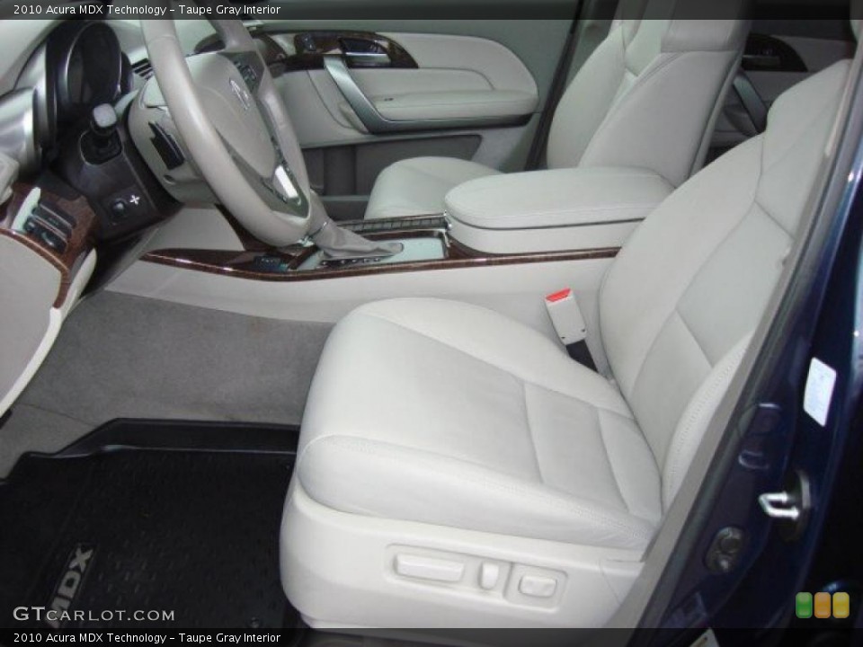 Taupe Gray Interior Photo for the 2010 Acura MDX Technology #47852117