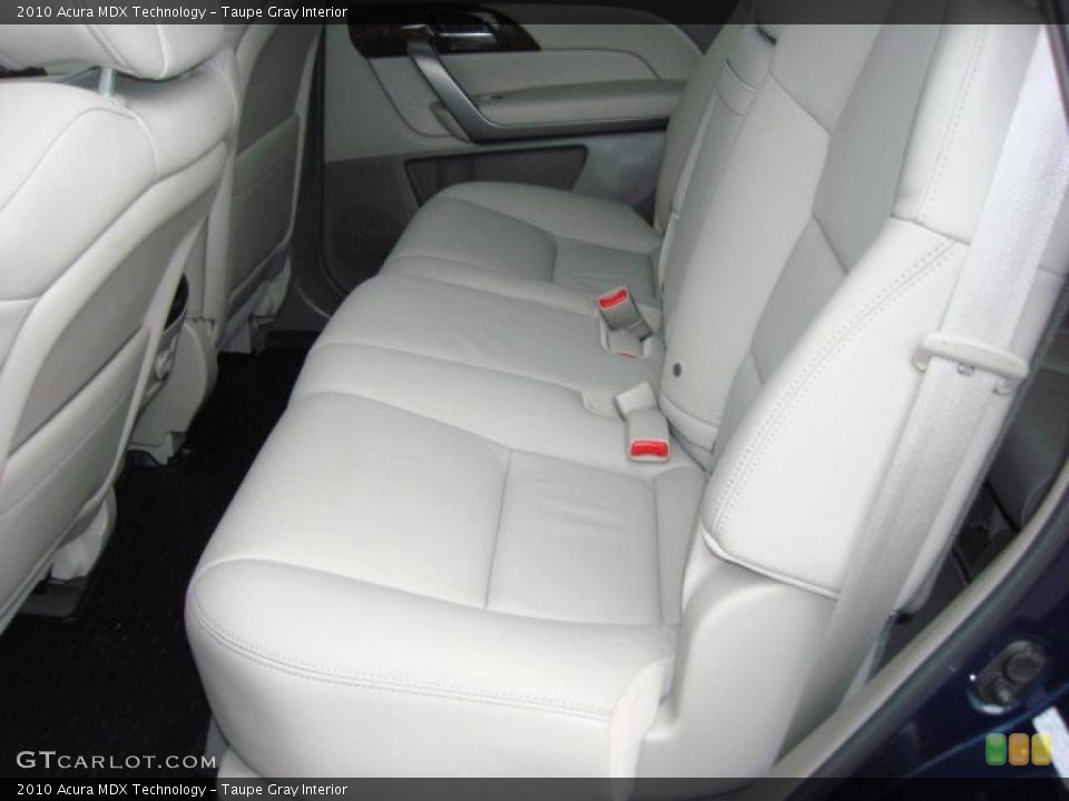 Taupe Gray Interior Photo for the 2010 Acura MDX Technology #47852129