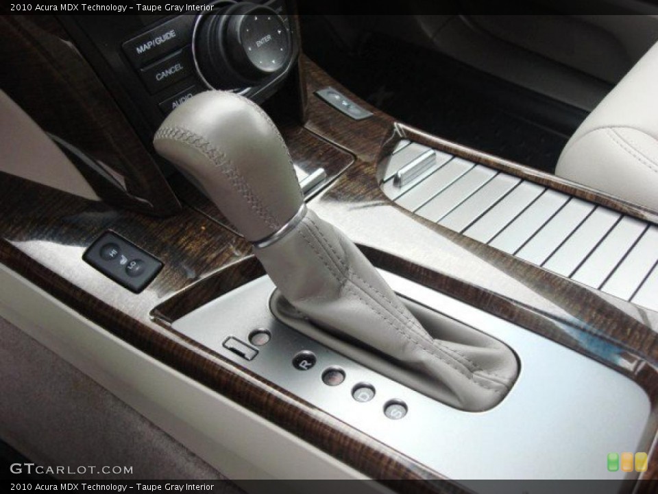 Taupe Gray Interior Transmission for the 2010 Acura MDX Technology #47852264