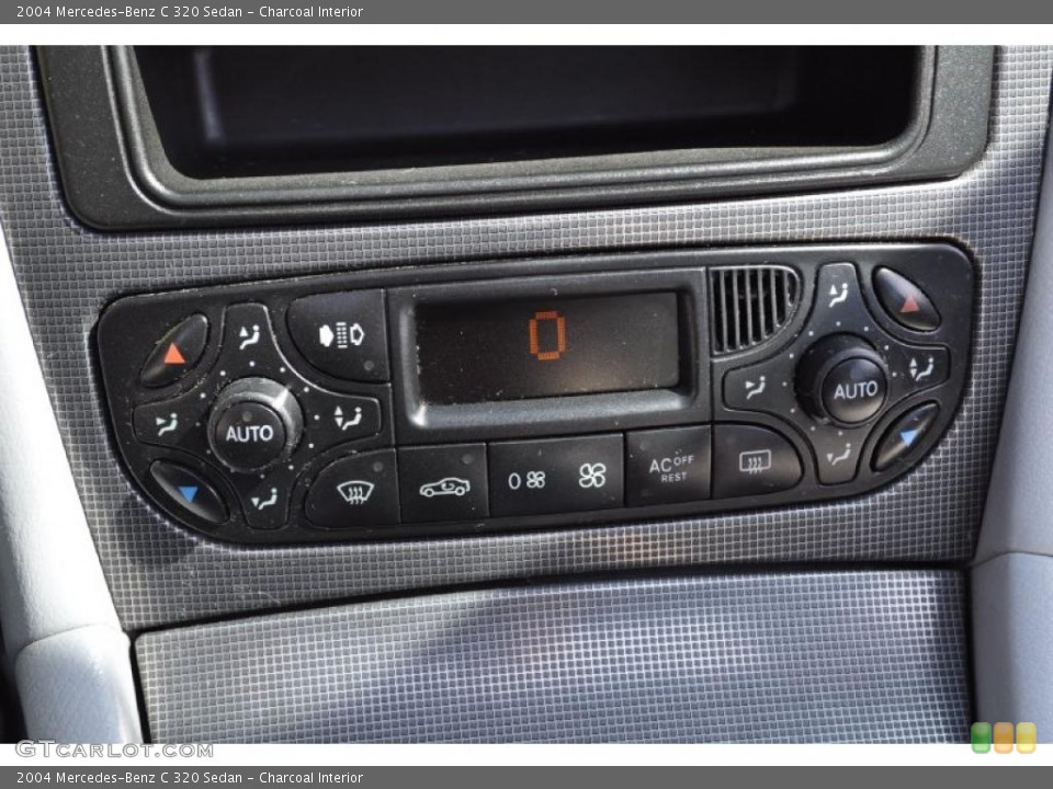 Charcoal Interior Controls for the 2004 Mercedes-Benz C 320 Sedan #47852375