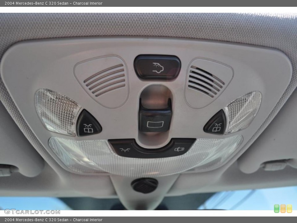Charcoal Interior Controls for the 2004 Mercedes-Benz C 320 Sedan #47852402
