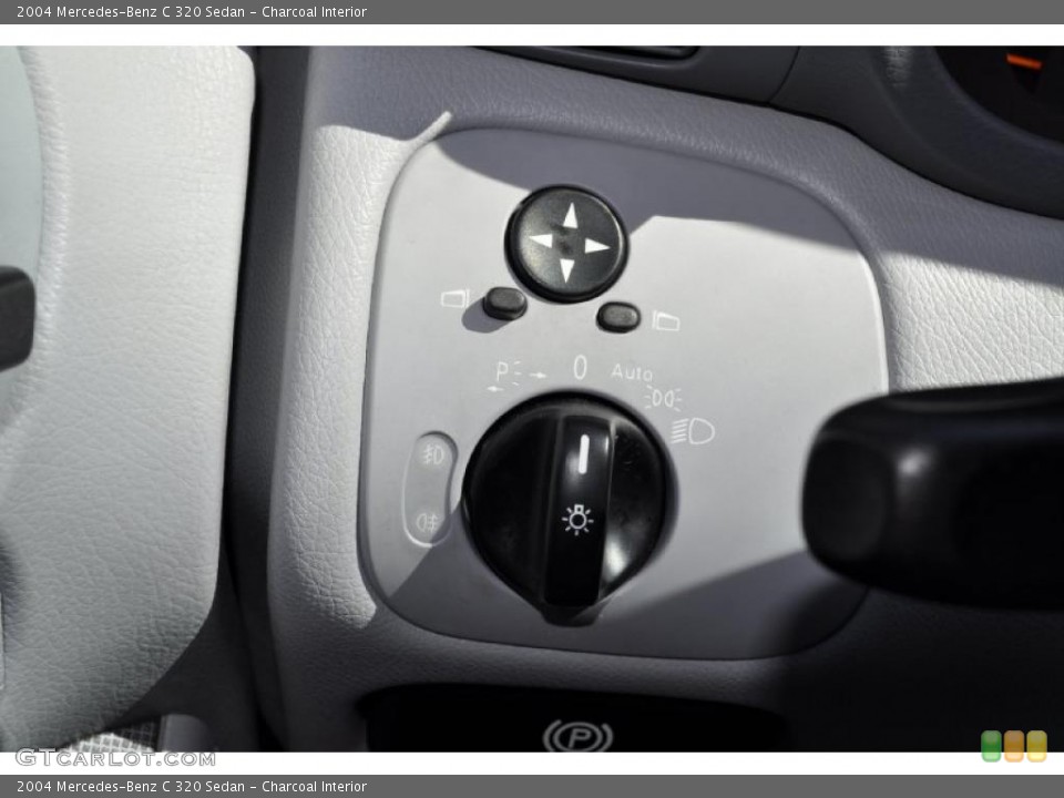 Charcoal Interior Controls for the 2004 Mercedes-Benz C 320 Sedan #47852414