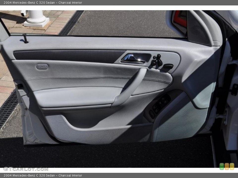 Charcoal Interior Door Panel for the 2004 Mercedes-Benz C 320 Sedan #47852450