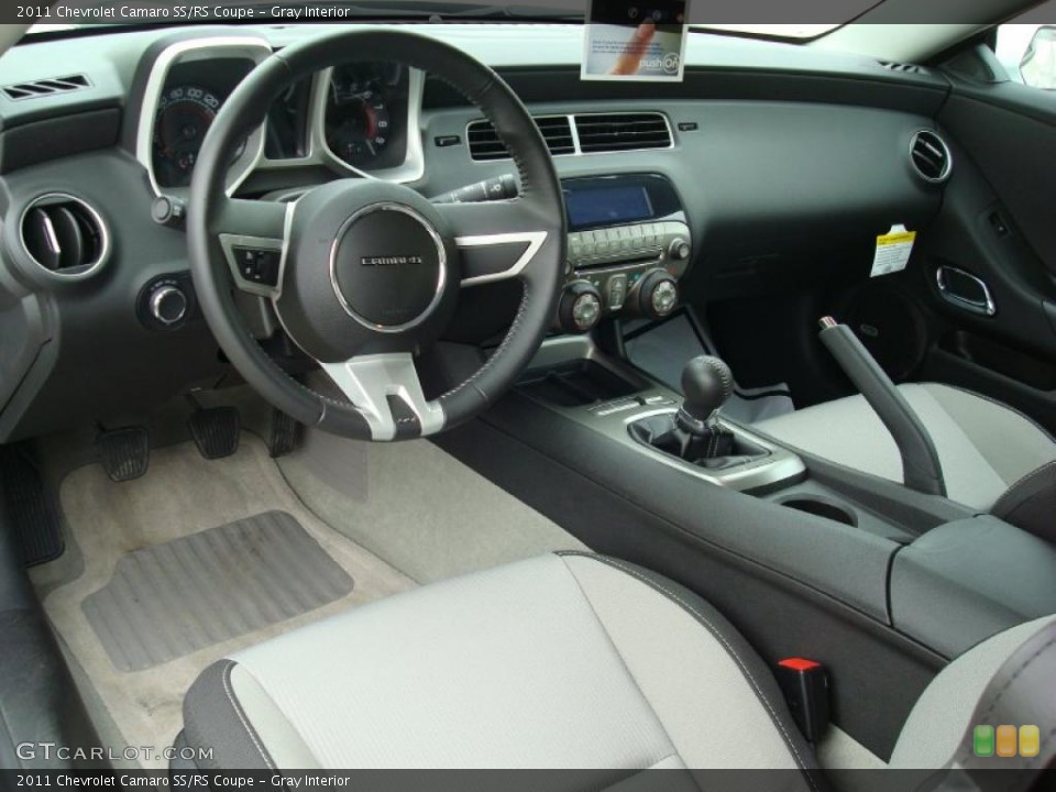 Gray Interior Prime Interior for the 2011 Chevrolet Camaro SS/RS Coupe #47852519