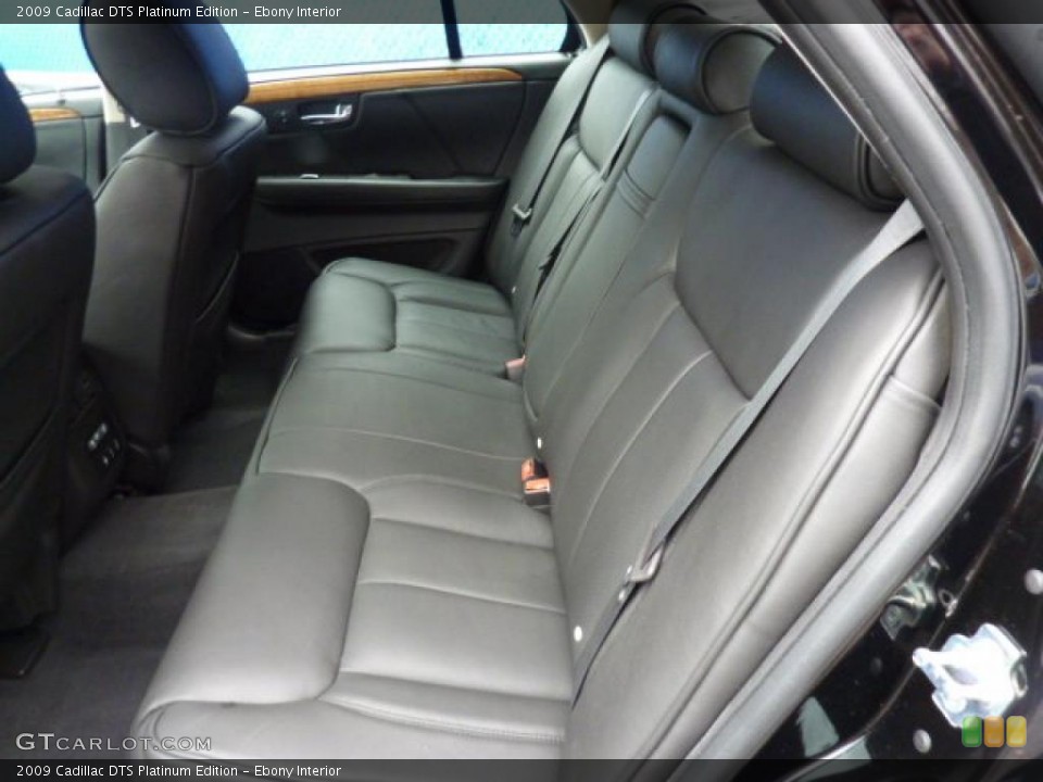 Ebony Interior Photo for the 2009 Cadillac DTS Platinum Edition #47854352