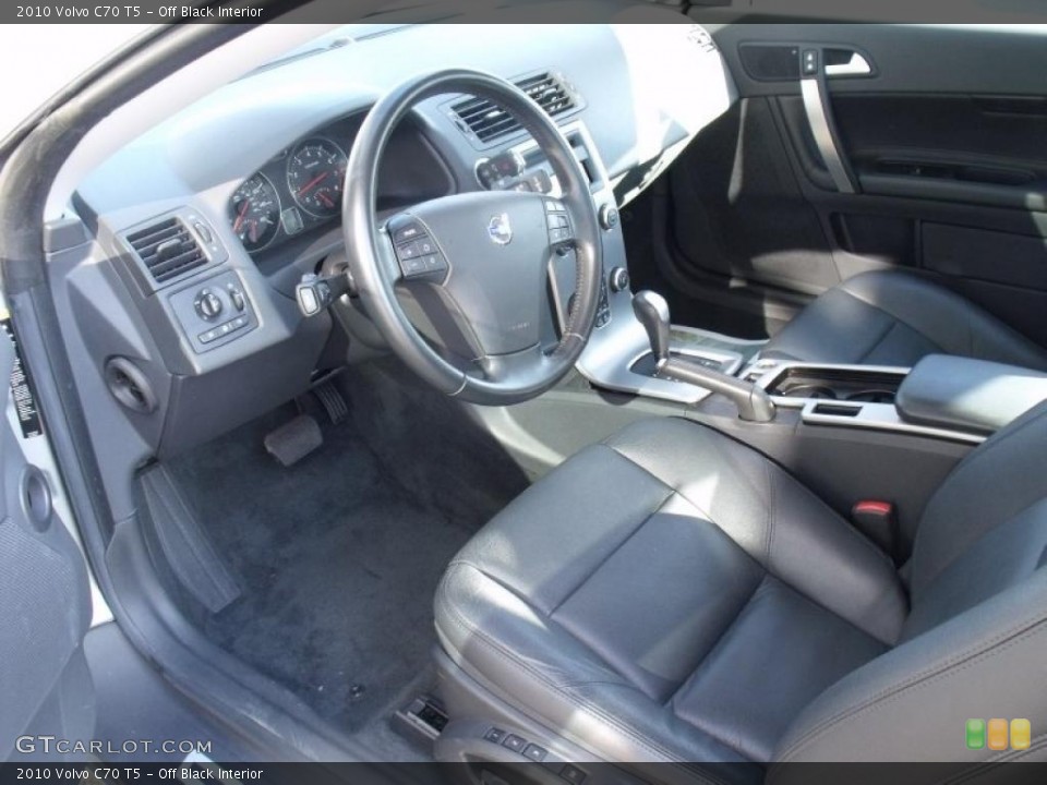 Off Black Interior Prime Interior for the 2010 Volvo C70 T5 #47856902