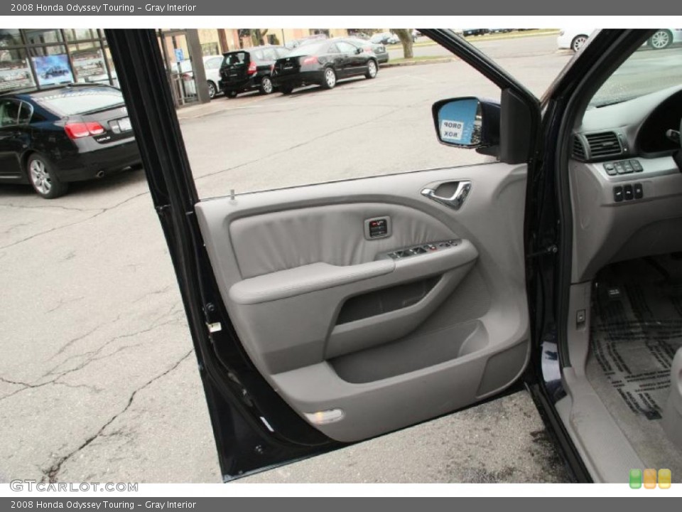 Gray Interior Door Panel for the 2008 Honda Odyssey Touring #47859442