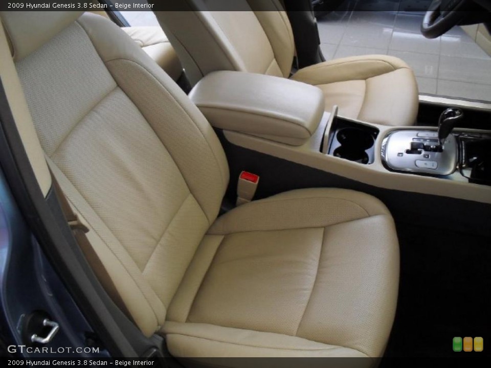 Beige Interior Photo for the 2009 Hyundai Genesis 3.8 Sedan #47859949