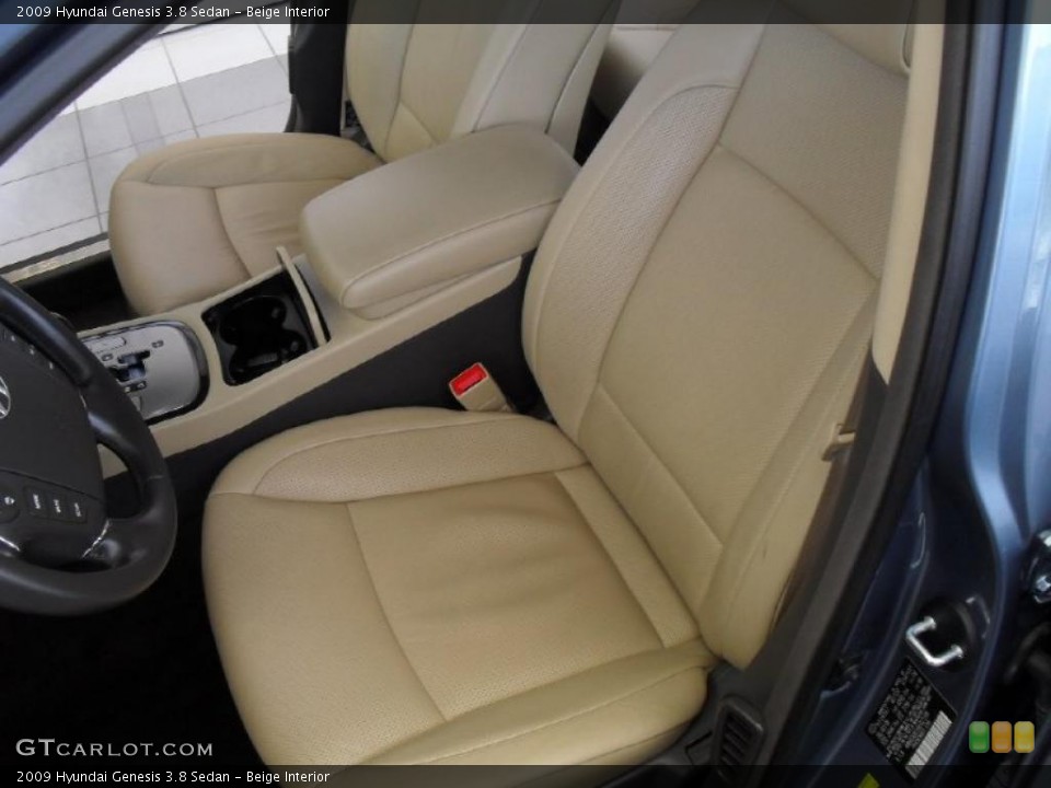 Beige Interior Photo for the 2009 Hyundai Genesis 3.8 Sedan #47859991