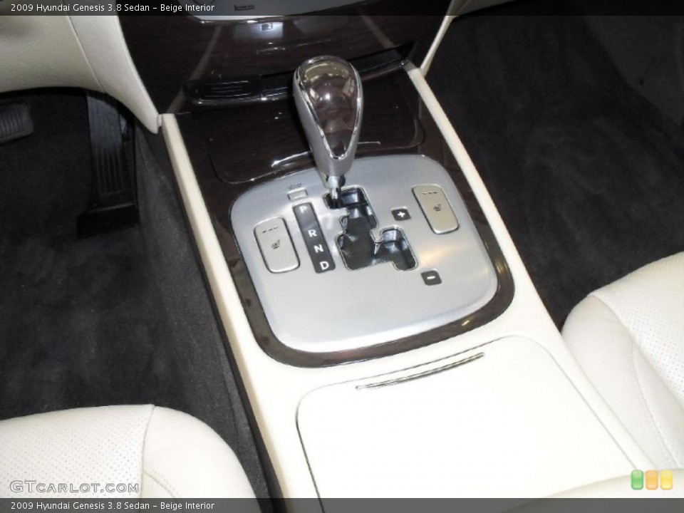 Beige Interior Transmission for the 2009 Hyundai Genesis 3.8 Sedan #47860024