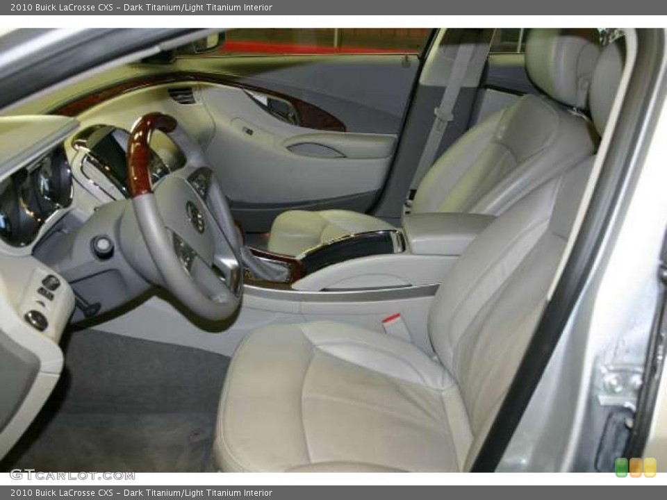 Dark Titanium/Light Titanium Interior Photo for the 2010 Buick LaCrosse CXS #47861779