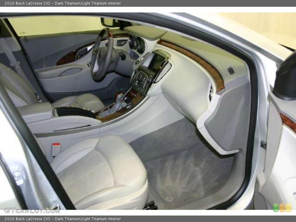 Dark Titanium/Light Titanium Interior Photo for the 2010 Buick LaCrosse CXS #47861950