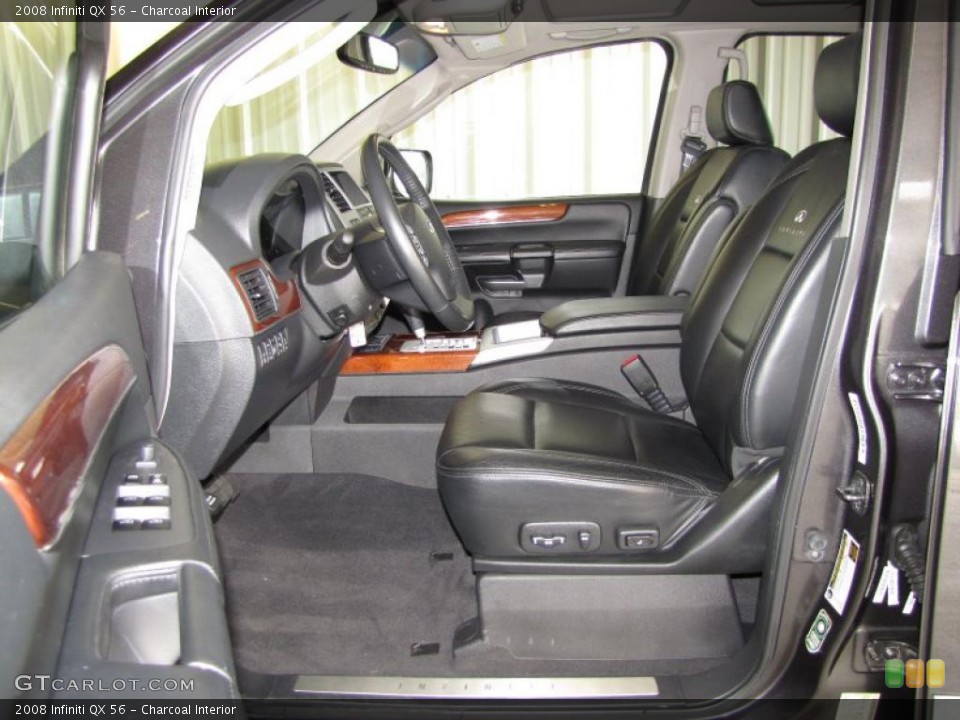 Charcoal Interior Photo for the 2008 Infiniti QX 56 #47862781