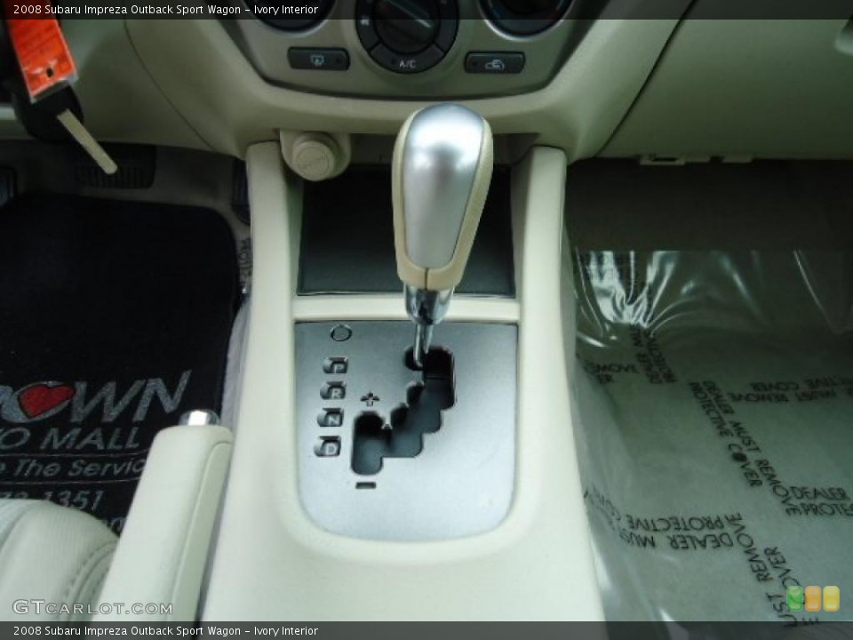 Ivory Interior Transmission for the 2008 Subaru Impreza Outback Sport Wagon #47863906