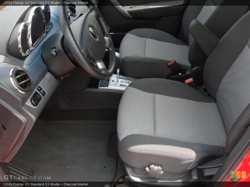 Charcoal Interior Photo for the 2009 Pontiac G3  #47864077
