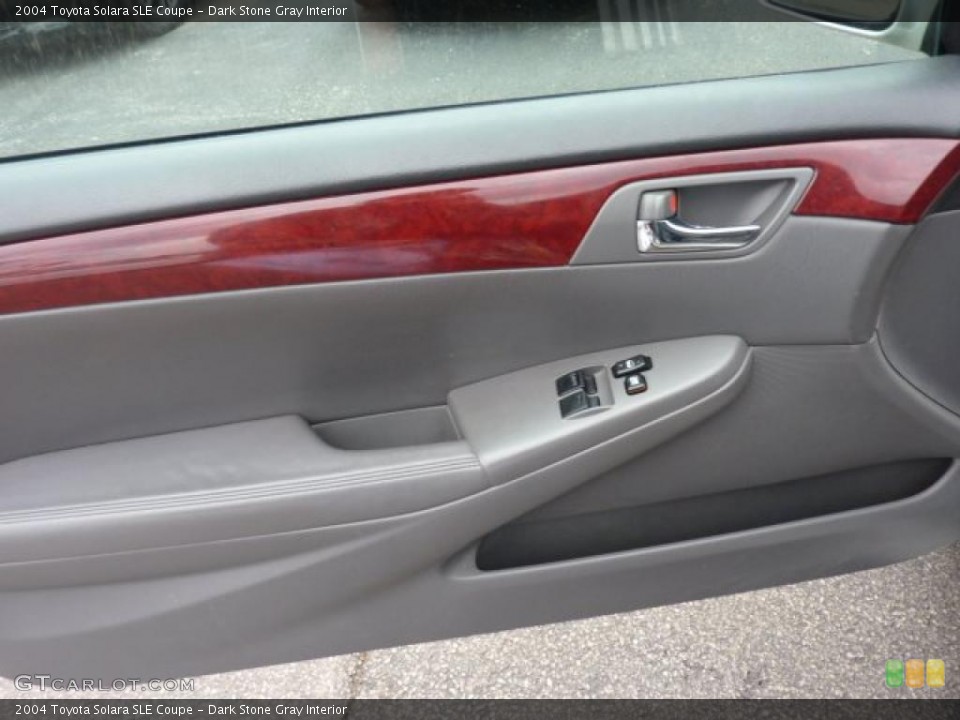 Dark Stone Gray Interior Door Panel for the 2004 Toyota Solara SLE Coupe #47868176