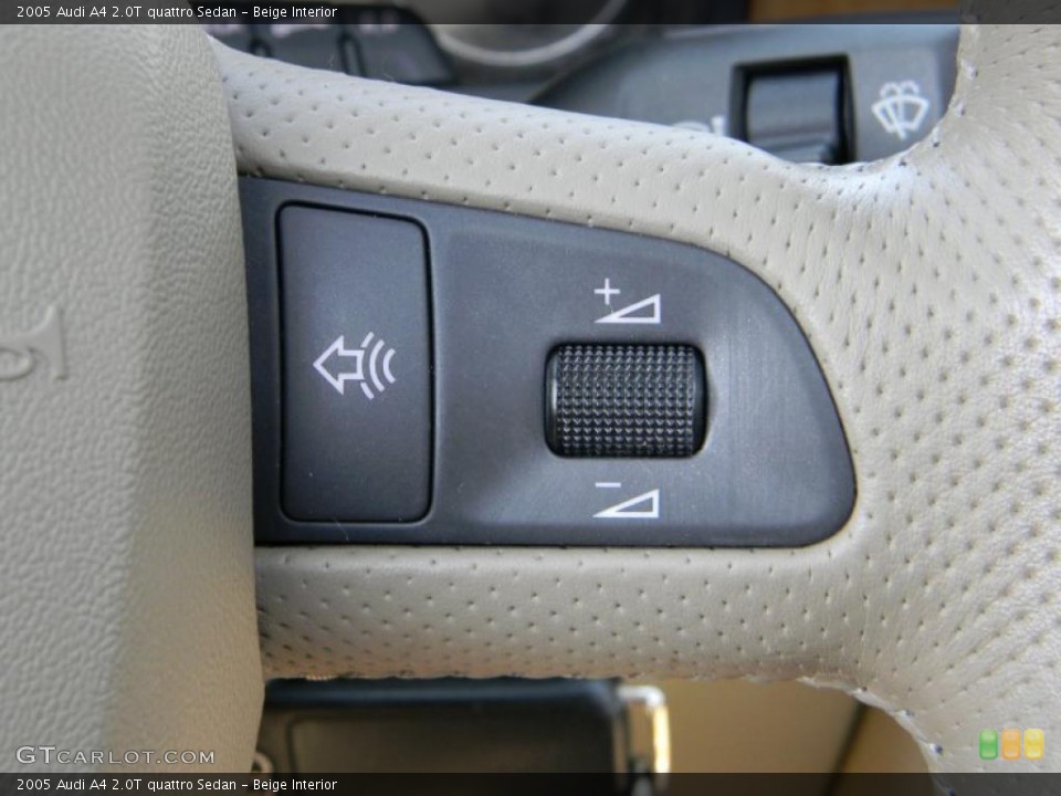 Beige Interior Controls for the 2005 Audi A4 2.0T quattro Sedan #47868932
