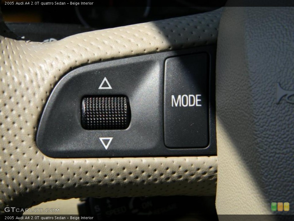 Beige Interior Controls for the 2005 Audi A4 2.0T quattro Sedan #47868944