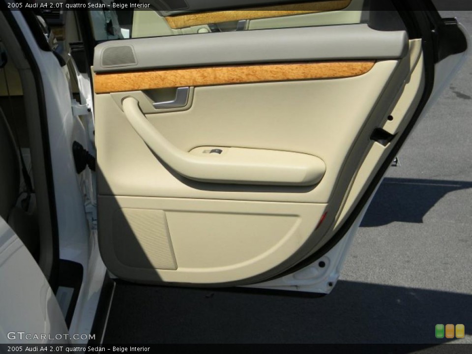 Beige Interior Door Panel for the 2005 Audi A4 2.0T quattro Sedan #47869133