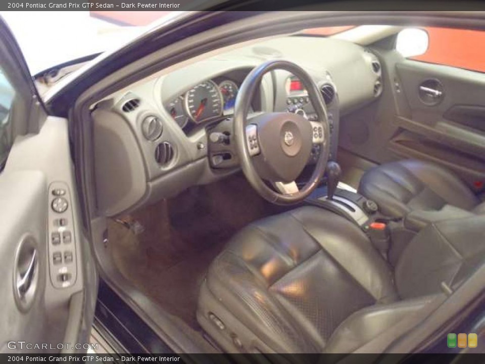 Dark Pewter Interior Photo for the 2004 Pontiac Grand Prix GTP Sedan #47869739