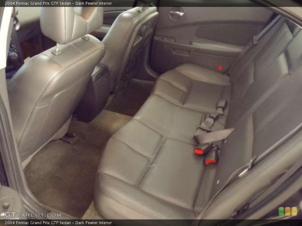 Dark Pewter Interior Photo for the 2004 Pontiac Grand Prix GTP Sedan #47869814