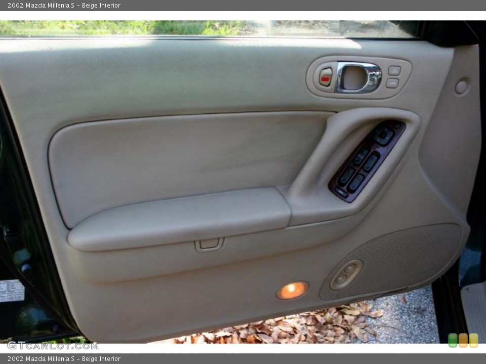 Beige Interior Door Panel for the 2002 Mazda Millenia S #47874068