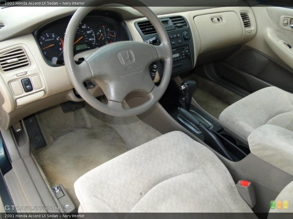 Ivory Interior Prime Interior for the 2001 Honda Accord LX Sedan #47874098