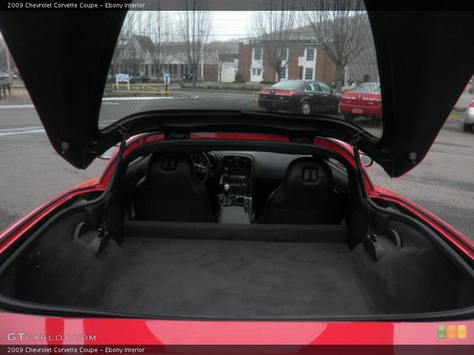Ebony Interior Trunk for the 2009 Chevrolet Corvette Coupe #47874761
