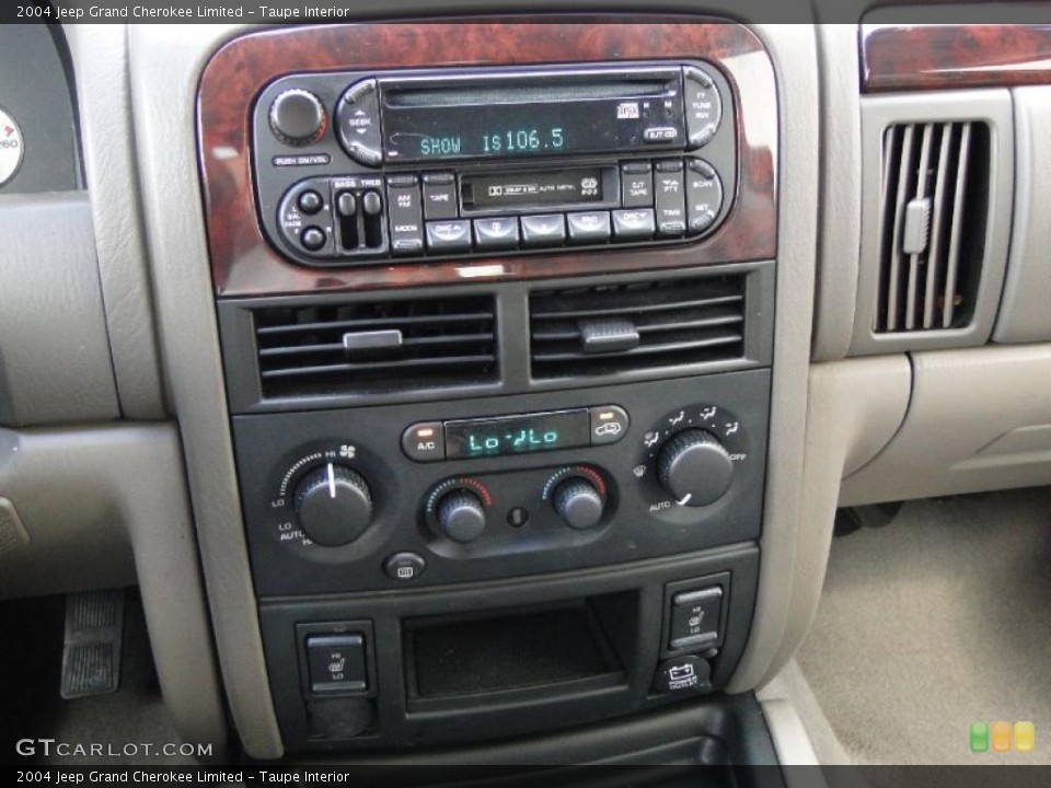 Taupe Interior Controls for the 2004 Jeep Grand Cherokee Limited #47876132