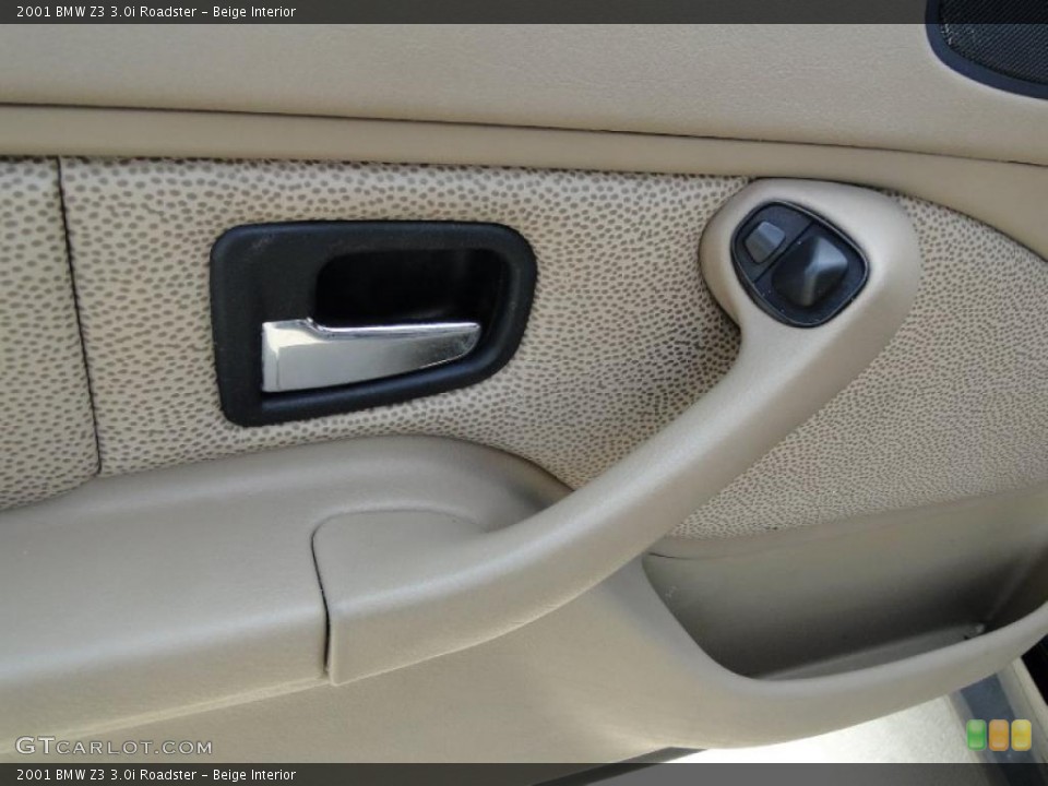 Beige Interior Door Panel for the 2001 BMW Z3 3.0i Roadster #47876579