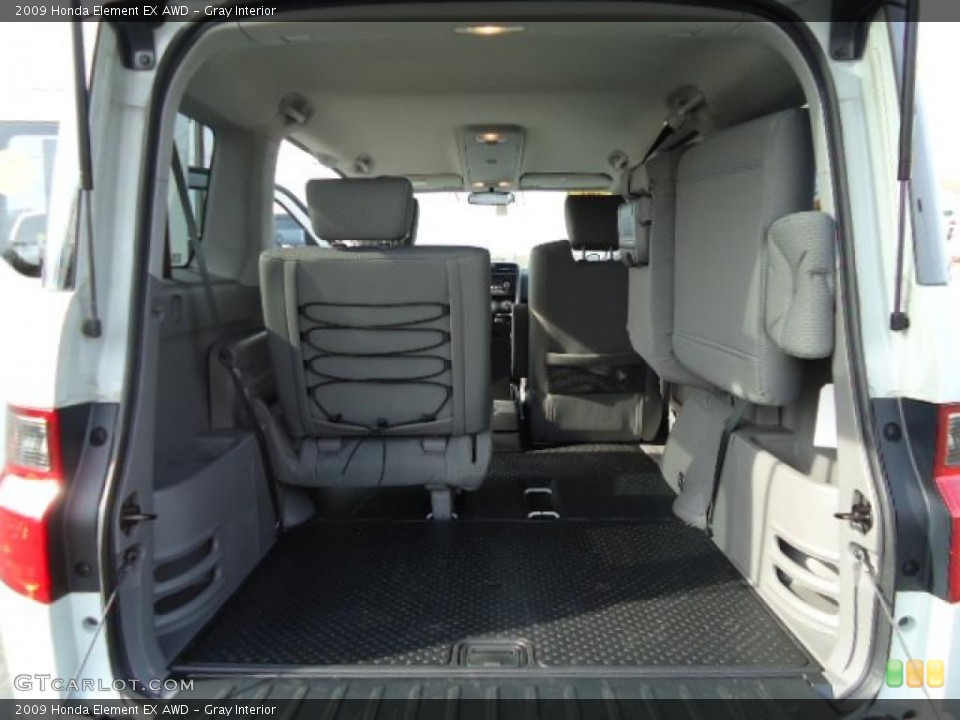 Gray Interior Photo for the 2009 Honda Element EX AWD #47878604