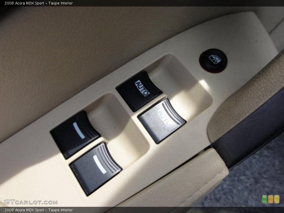 Taupe Interior Controls for the 2008 Acura MDX Sport #47879240