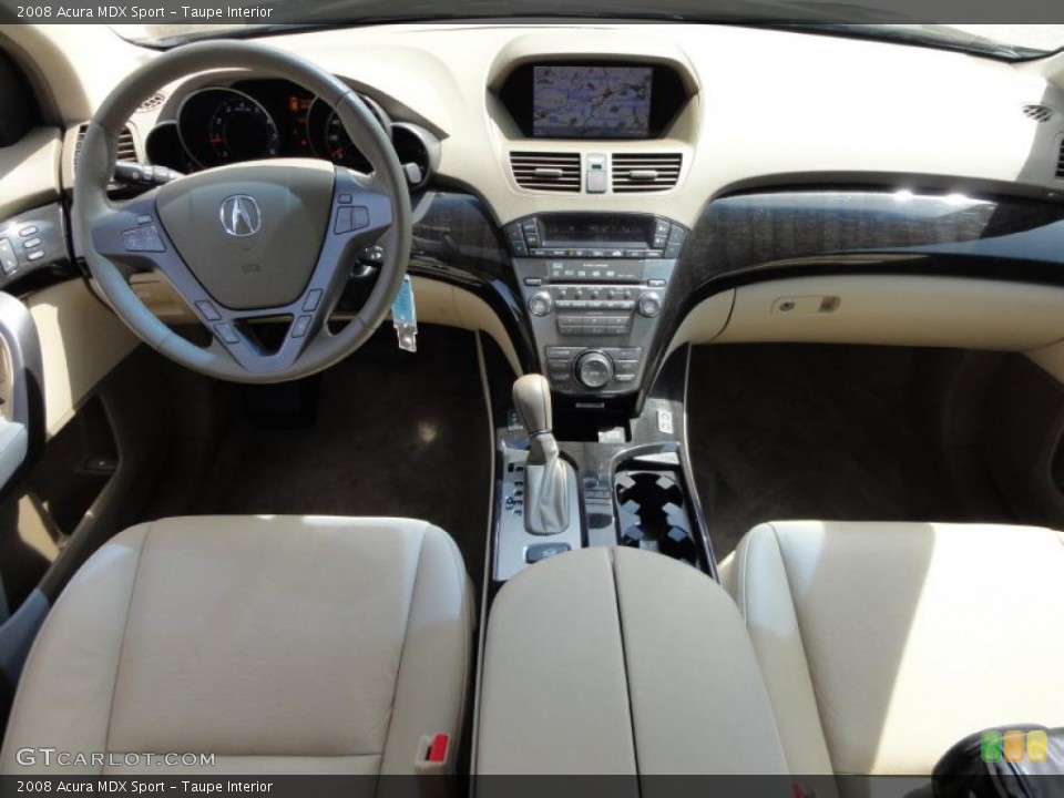 Taupe Interior Dashboard for the 2008 Acura MDX Sport #47879456