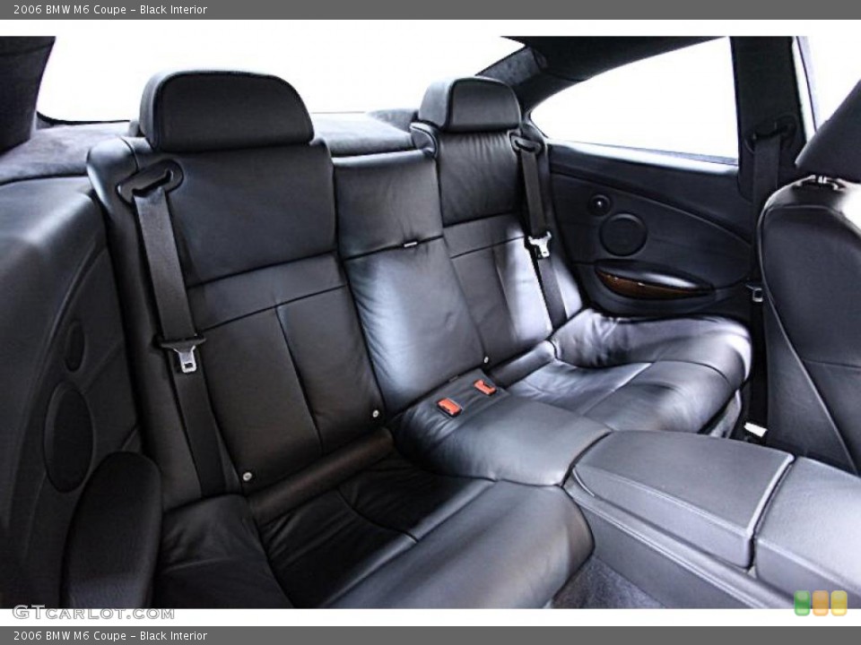 Black Interior Photo for the 2006 BMW M6 Coupe #47879480