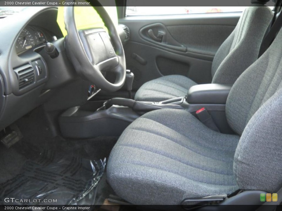 Graphite Interior Photo for the 2000 Chevrolet Cavalier Coupe #47879663