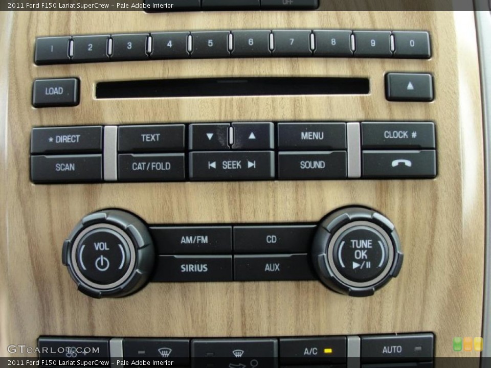 Pale Adobe Interior Controls for the 2011 Ford F150 Lariat SuperCrew #47879780