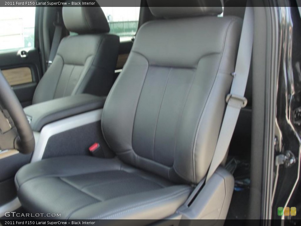 Black Interior Photo for the 2011 Ford F150 Lariat SuperCrew #47880311