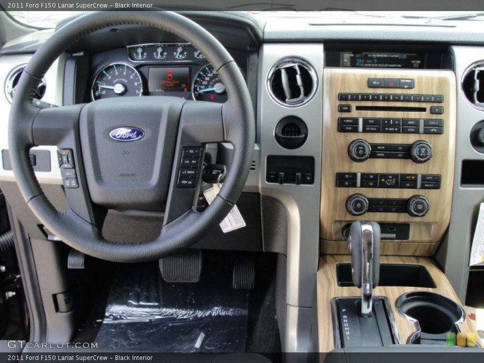 Black Interior Dashboard for the 2011 Ford F150 Lariat SuperCrew #47880341
