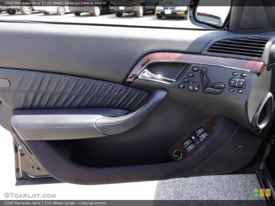 Charcoal Interior Door Panel for the 2006 Mercedes-Benz S 500 4Matic Sedan #47880902