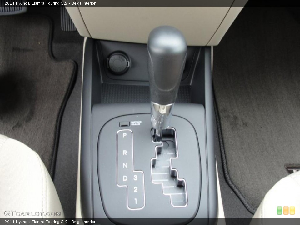 Beige Interior Transmission for the 2011 Hyundai Elantra Touring GLS #47881613