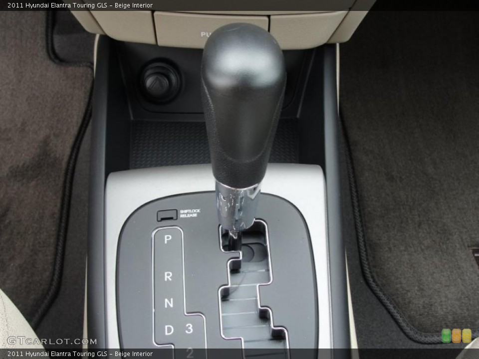 Beige Interior Transmission for the 2011 Hyundai Elantra Touring GLS #47882192