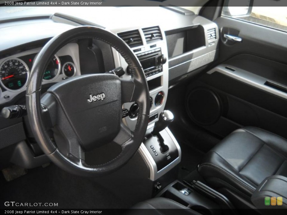 Dark Slate Gray Interior Photo for the 2008 Jeep Patriot Limited 4x4 #47882663