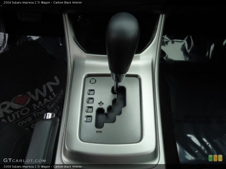 Carbon Black Interior Transmission for the 2009 Subaru Impreza 2.5i Wagon #47884907