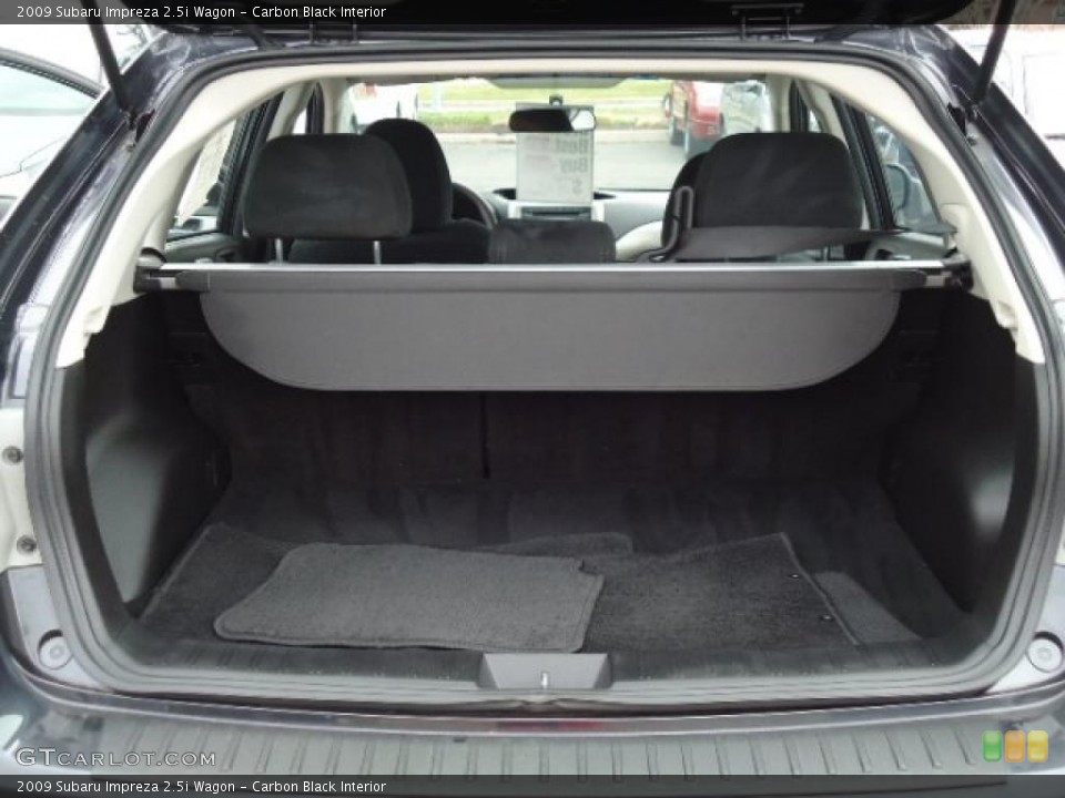 Carbon Black Interior Trunk for the 2009 Subaru Impreza 2.5i Wagon #47884937