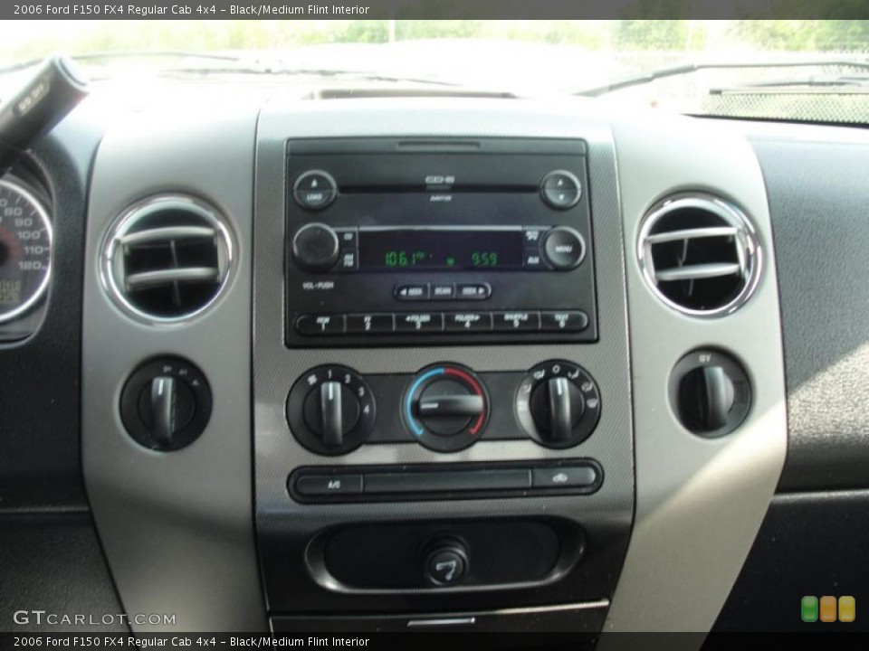 Black/Medium Flint Interior Controls for the 2006 Ford F150 FX4 Regular Cab 4x4 #47886980